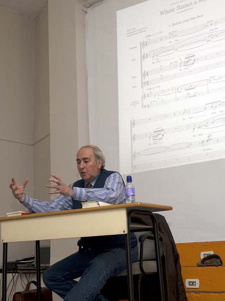 José Luis Reina Palazón en Función LEnguaje. 21/12/2011. Foto: N. Viadur
